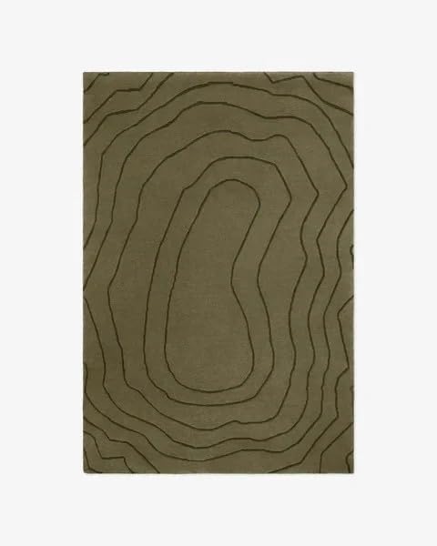 Modern Nordic Abstract Area Rug – Soft Tufted Home Carpet