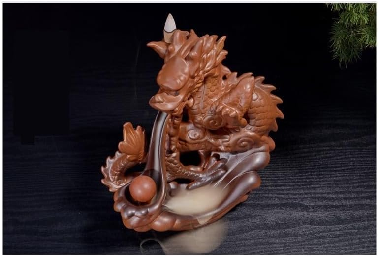 Ceramic Backflow Incense Burner – Aromatherapy Waterfall Decor