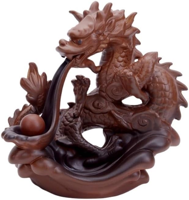 Ceramic Backflow Incense Burner – Aromatherapy Waterfall Decor