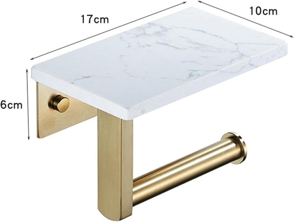 Stainless Steel Wall Mounted Bathroom Shelf – Space Saving Storage Rack