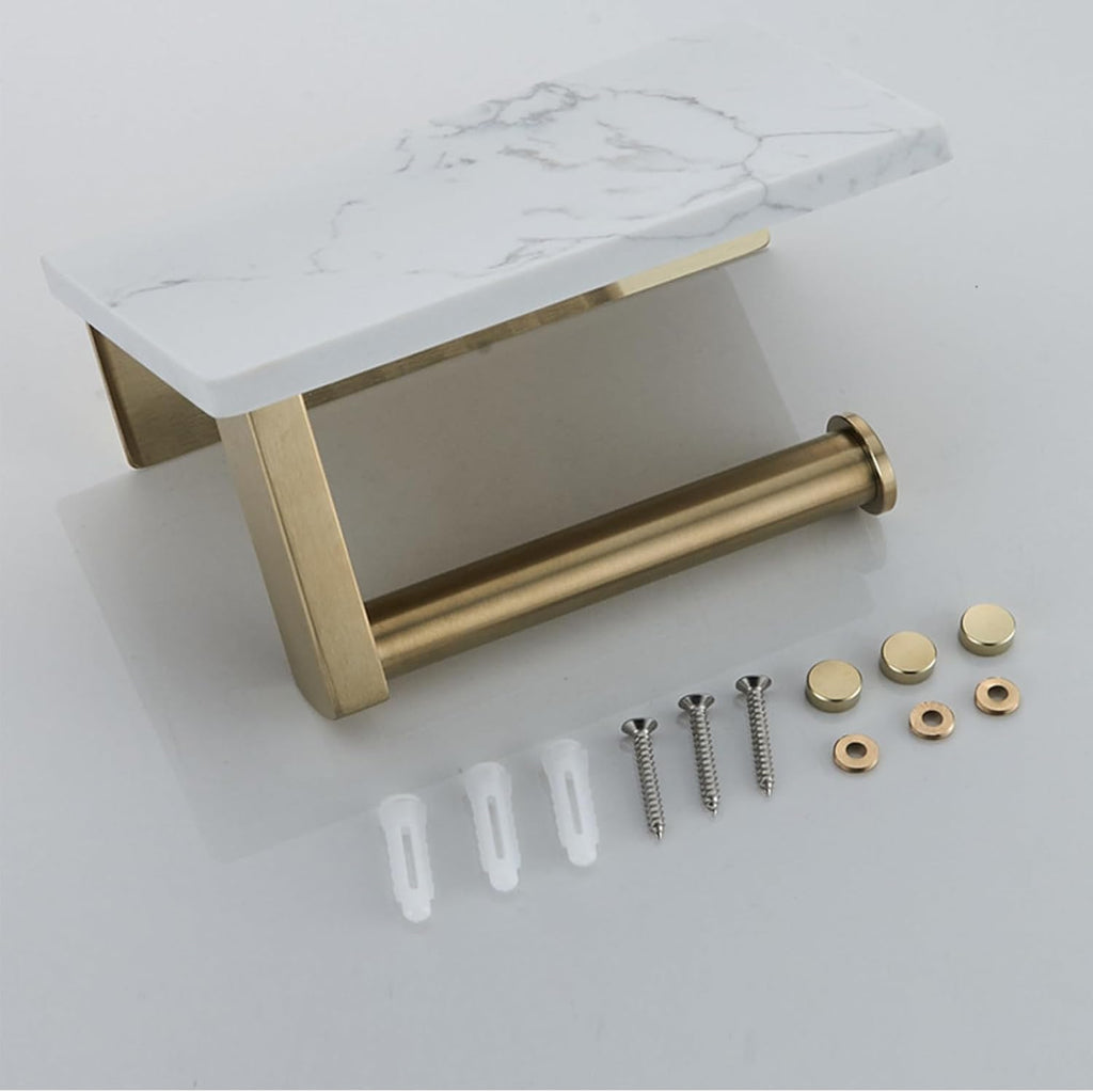 Stainless Steel Wall Mounted Bathroom Shelf – Space Saving Storage Rack