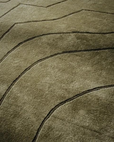 Modern Nordic Abstract Area Rug – Soft Tufted Home Carpet