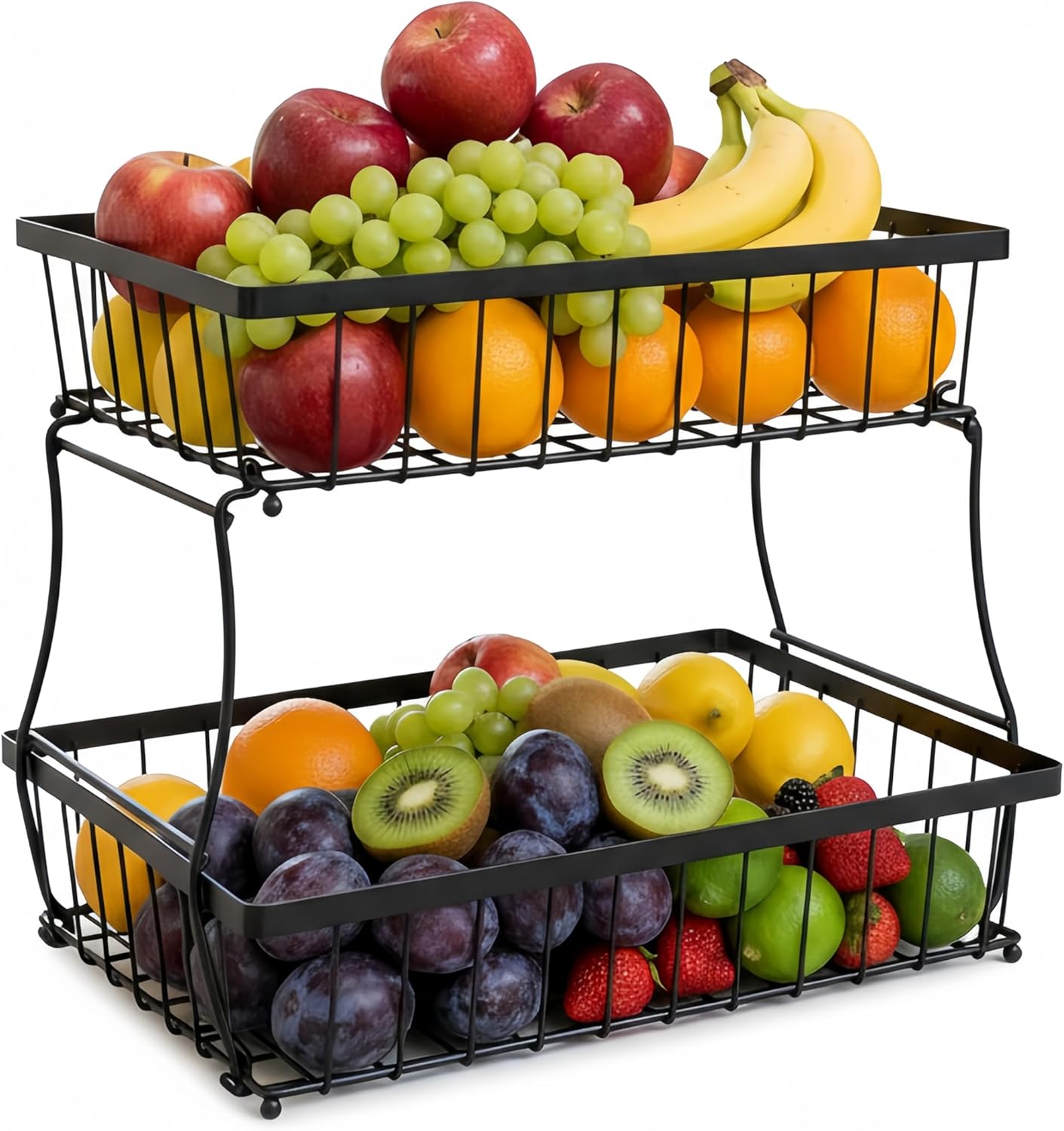 Detachable Kitchen Counter Storage – Multi-Purpose Vegetable Basket