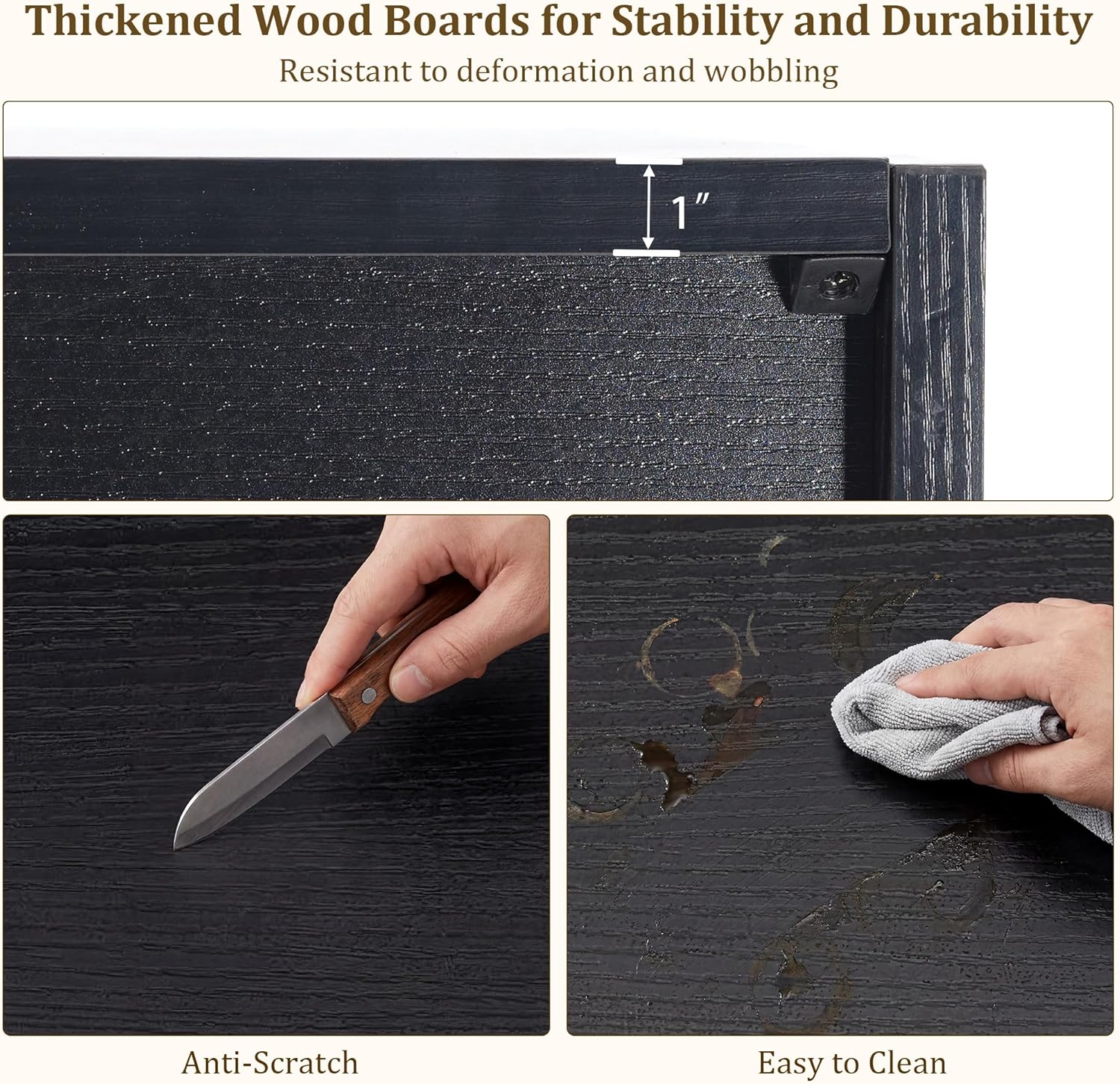 Adjustable Standing Bookshelf – Anti-Tip Storage Rack