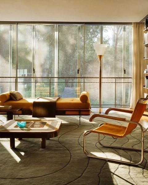 Modern Nordic Abstract Area Rug – Soft Tufted Home Carpet